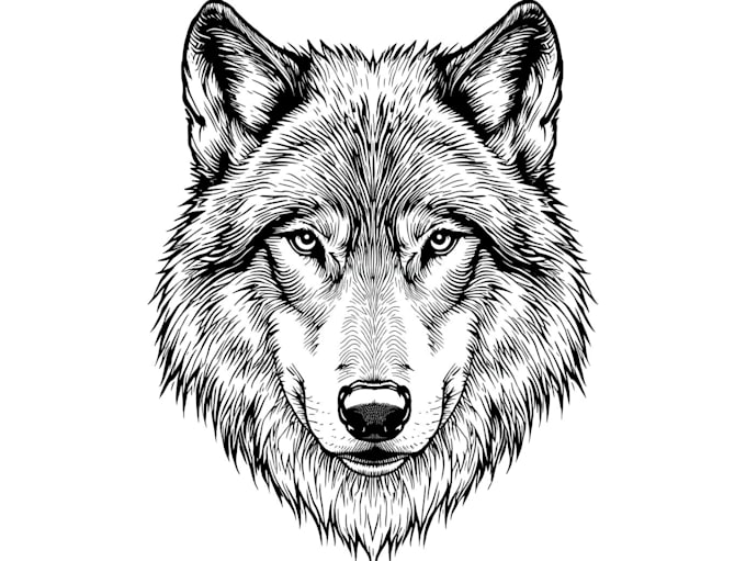draw your wolf character
