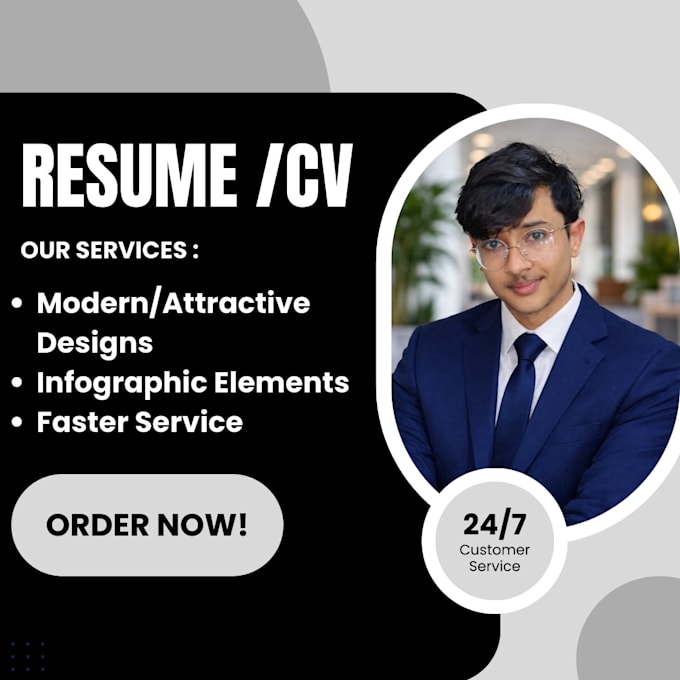 design custom resume for your dream job
