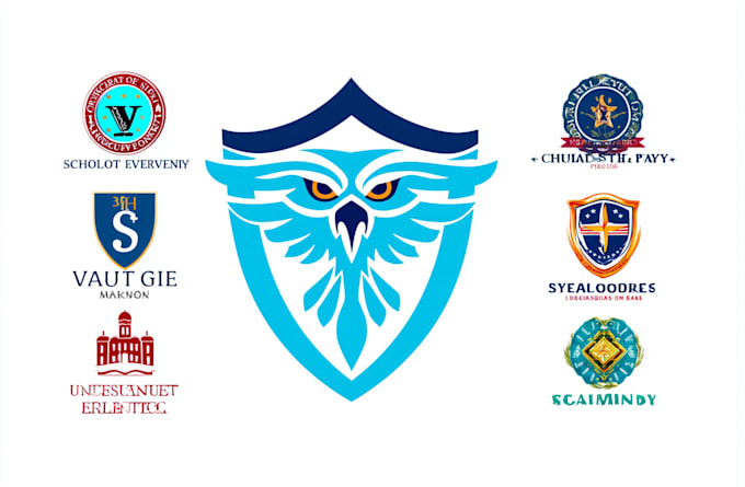 design school education university logo