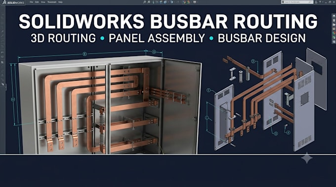 design electrical panels and sheet metal enclosures in solidworks
