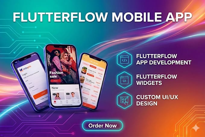 build flutterflow app, as flutterflow mobile app developer, flutter flow expert