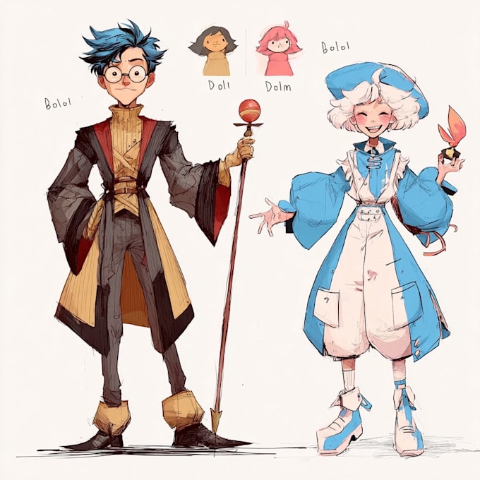 create a character design