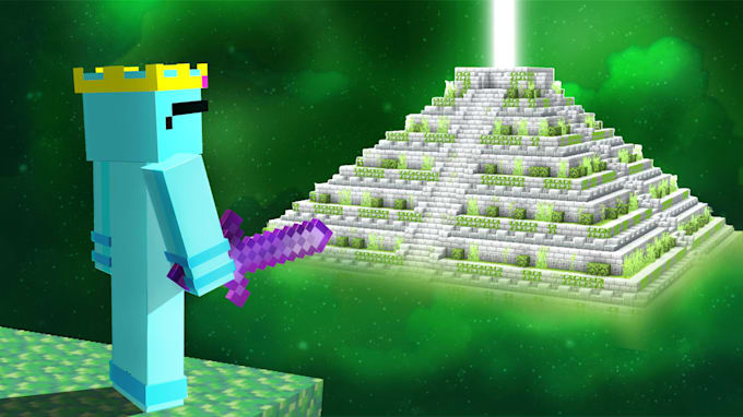 design eye catching minecraft youtube thumbnails