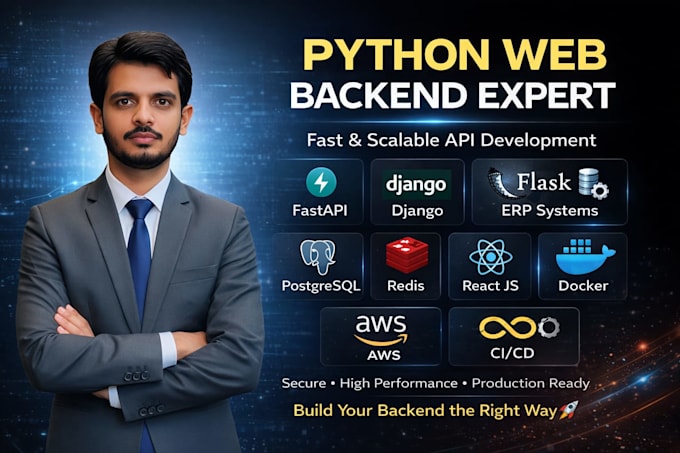 build scalable full stack solution with django, fastapi, react js