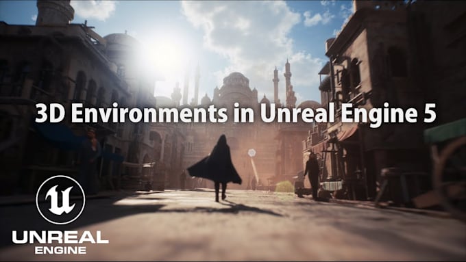 design 3d game environment in unity 3d or unreal engine5