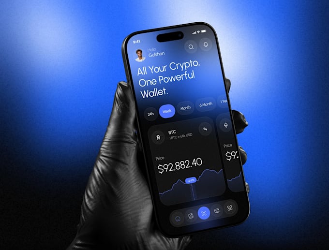 develop ai fintech app p2p lending app crypto wallet app payment app neobank app