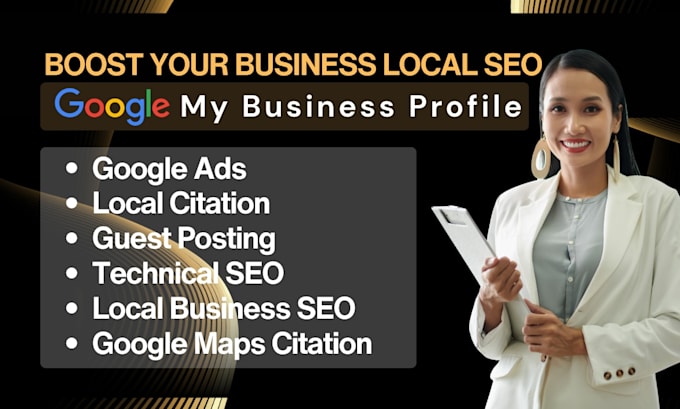 Do google my business local seo ranking map citation for your business ...