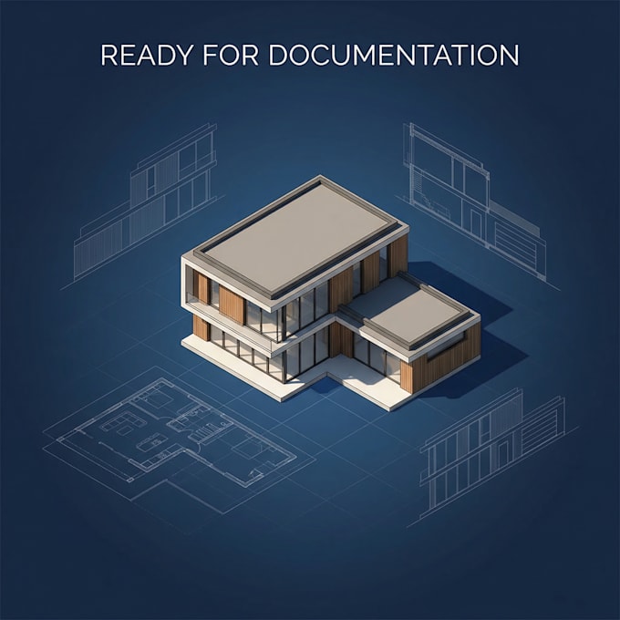 convert 2d drawings, sketches and cad files into a clean bim model in archicad