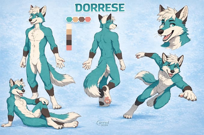 do furry reference sheet oc anthro nsfw ref sheet fursona reference sheet