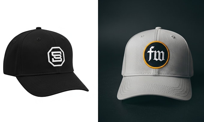 design custom patch, badge, logo, for caps, snapbacks, hats embroidery