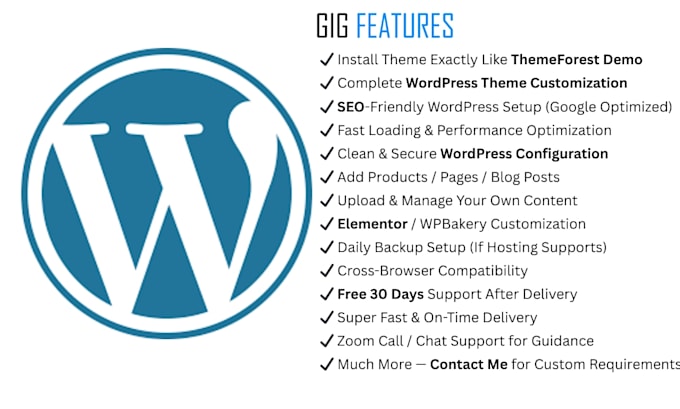 install wordpress theme like your demo theme