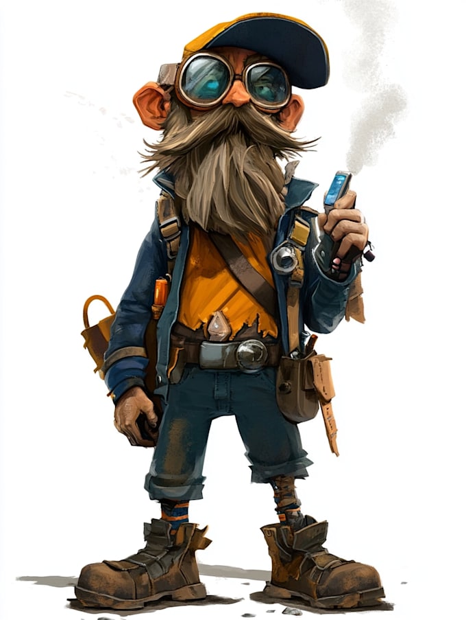 draw 2d game character or 2d game character