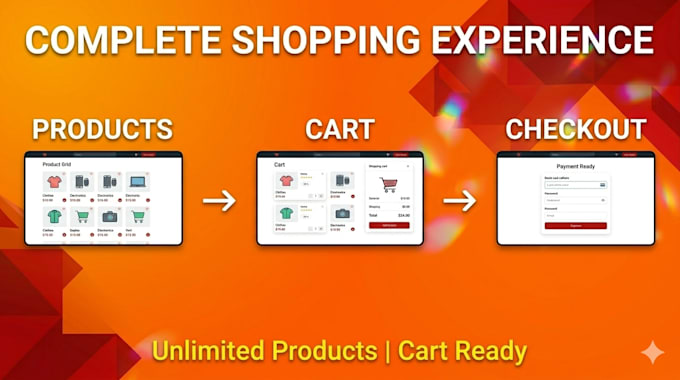 responsive HTML ecommerce shopping cart