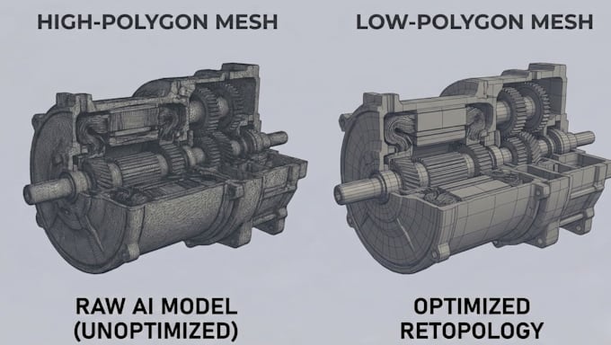 be your retopology expert for ai generated and 3d scan models