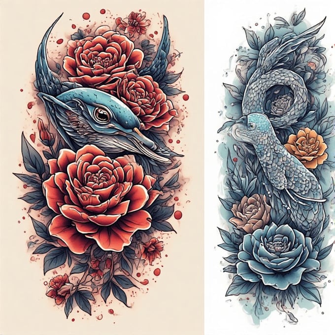 design custom tattoo style