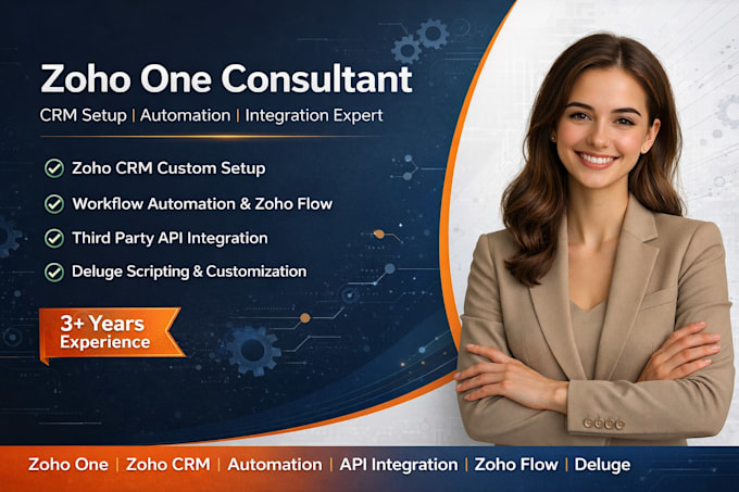 zoho CRM integration, customization, and automation