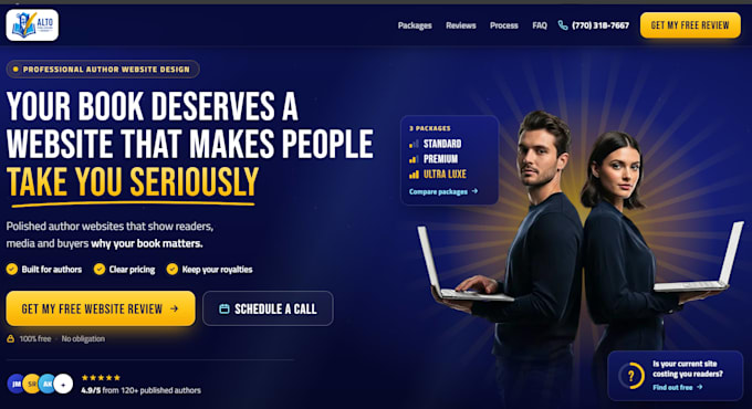 design high converting wordpress website landing page for google ads leads
