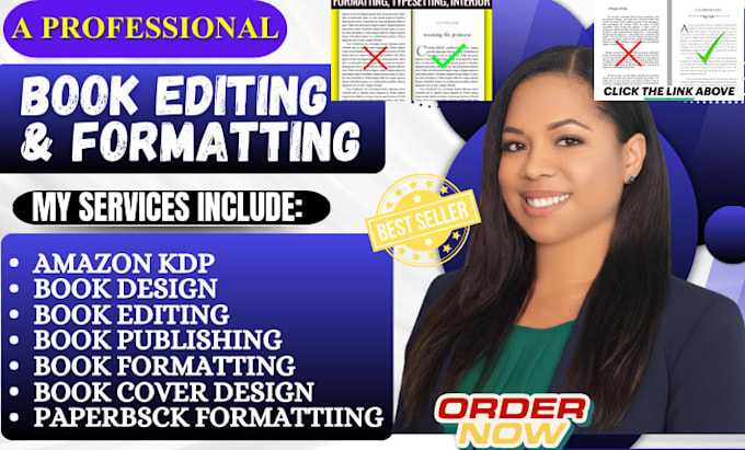 do book editing, ebook, paperback, and book formatting and KDP book formatting