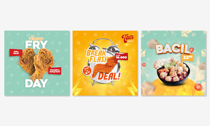 do creative promotional poster ads