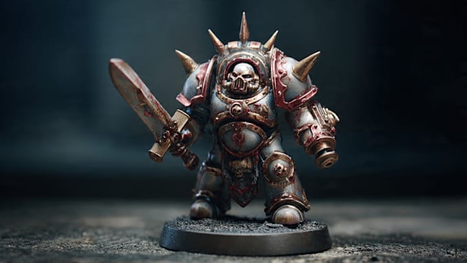 paint your warhammer 40k miniatures
