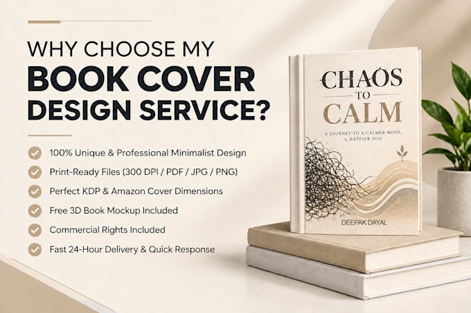 design modern minimalist ebook cover