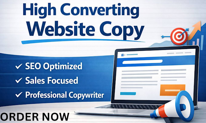 write high converting SEO website copy for your business