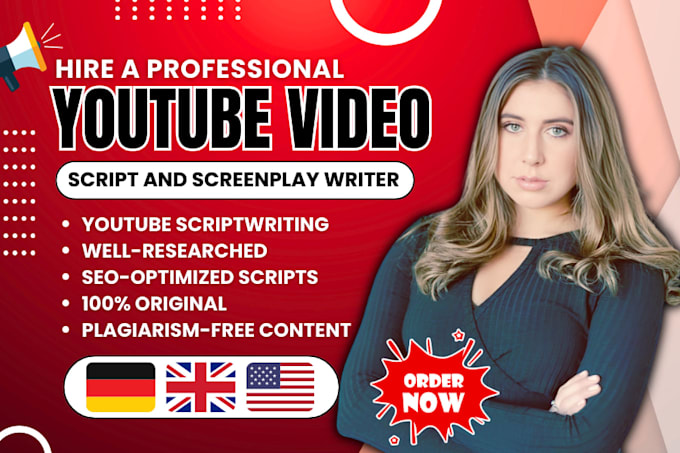 write youtube video script podcast scriptwriter true crime research documentary