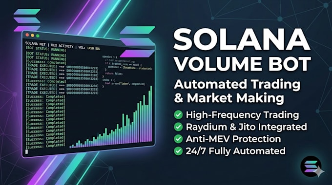 create an automated solana volume and trending bot to boost your project