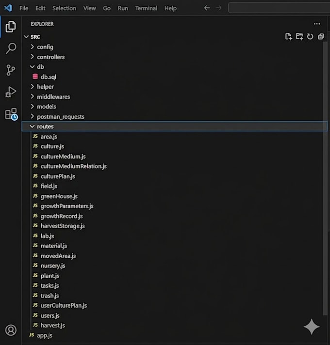 develop and integrate rest api with node js and typescript