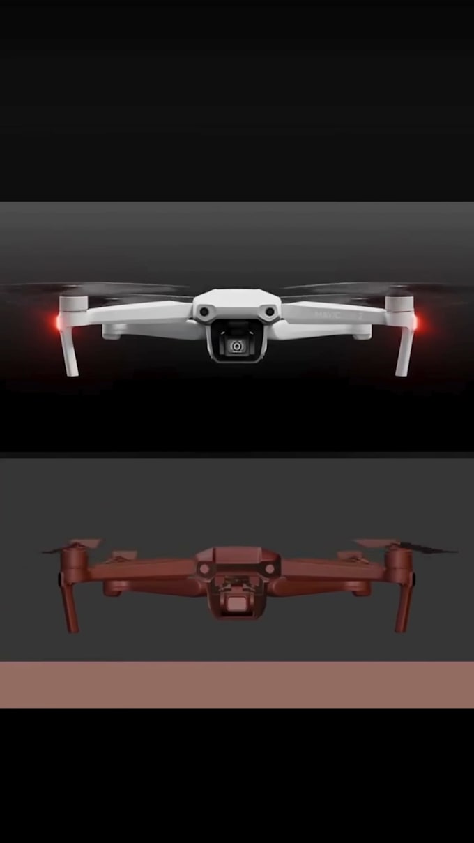 create 3d drone animation 3d cgi product animation aircraft spaceship drone vfx
