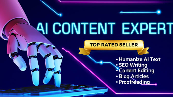 do expert in humanizing ai content  SEO writer and content editor