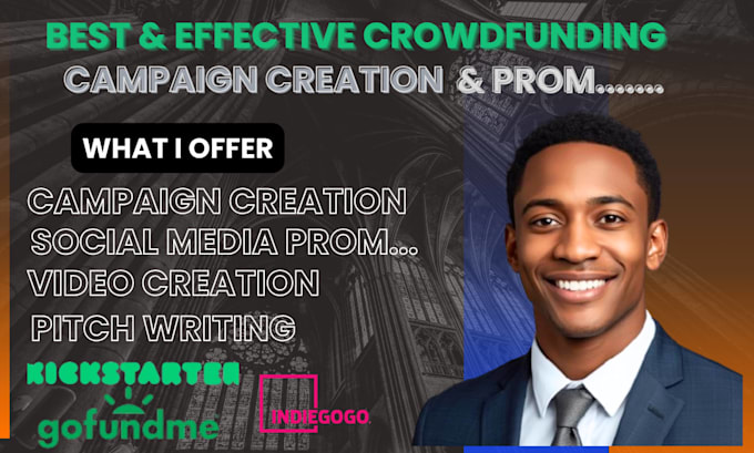 promote and create crowdfunding campaign