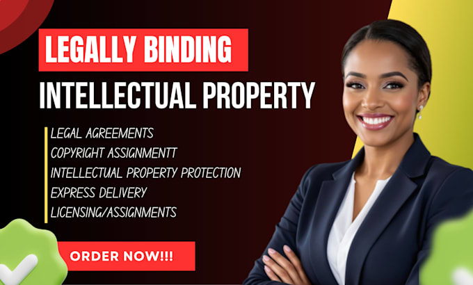 draft expert copyright assignment, patent licensing, and IP transfer agreements