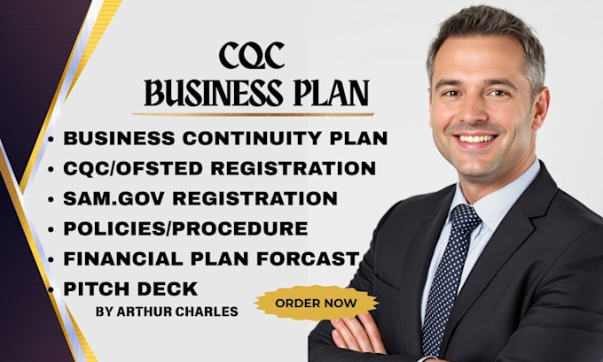 write a professional domiciliary care business plan for cqc registration