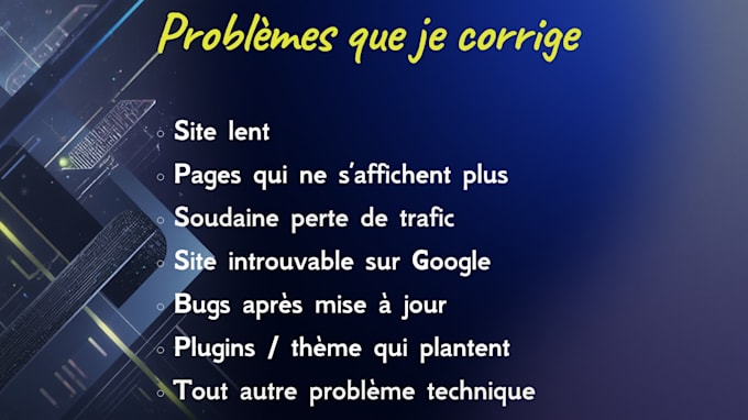 je fais l optimisation technique SEO de votre site