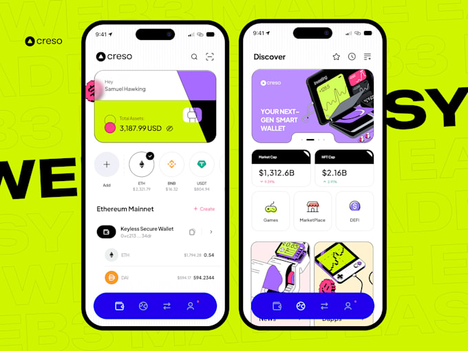 build your web 3 app or nft marketplace with blockchain integration