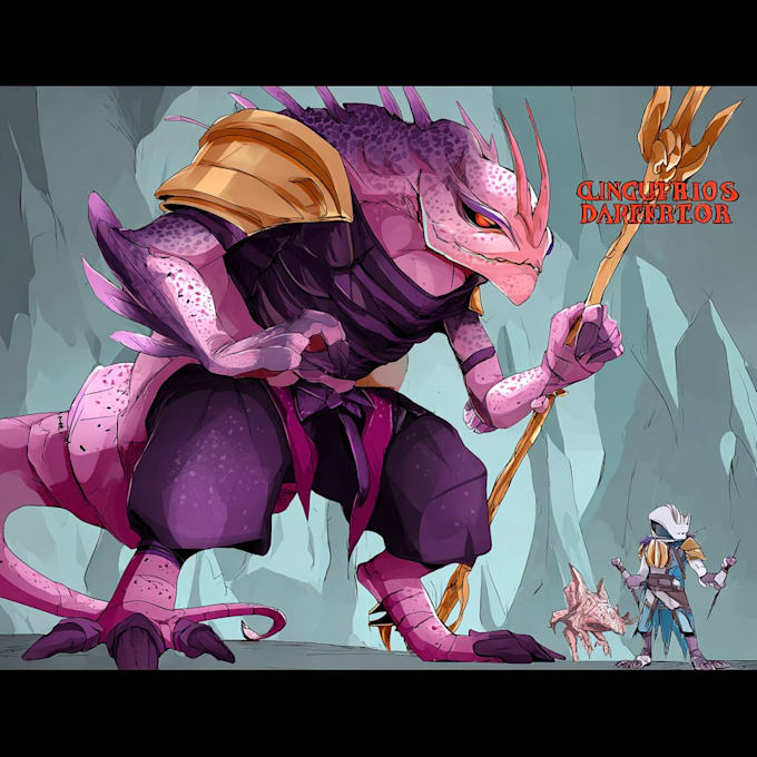 make a fantasy or dnd creatures and monsters