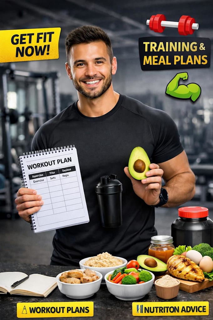 create a personalized workout and muscle gain plan