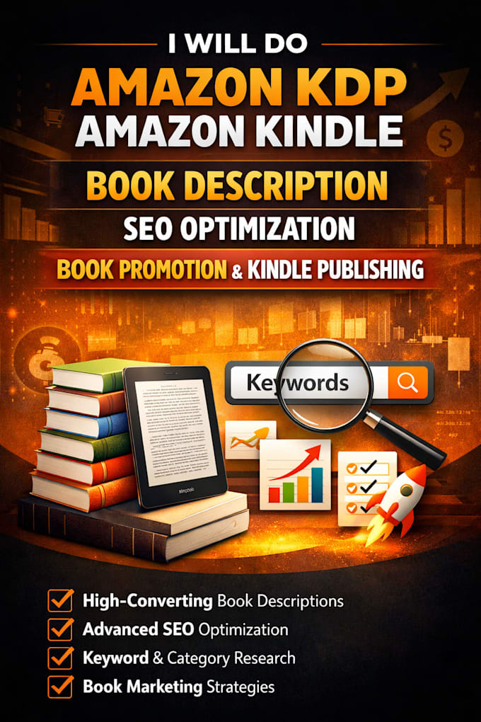 do amazon kdp amazon kindle book description seo optimization book promotion