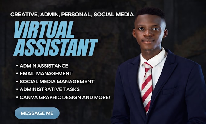 creative virtual assistant personal executive va social media admin canva pa