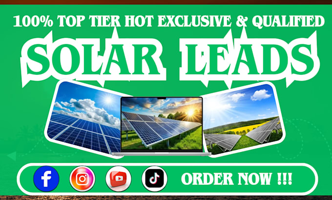 solar installation leads marketing roofing leads facebook google instagram ads