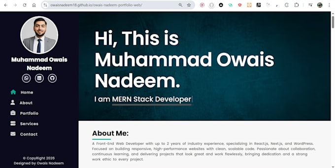 develop a premium UI UX landing page