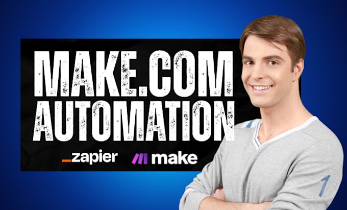 build make com automation workflows, make com integration, make com expert