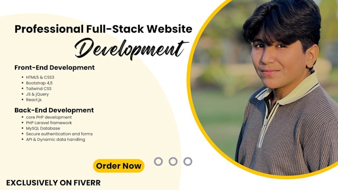 be your expert core PHP laravel developer with front end bootstrap tailwind