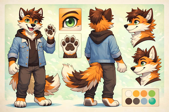 furry reference sheet, anthro ref sheet, fursona ref sheet, furry art nsfw