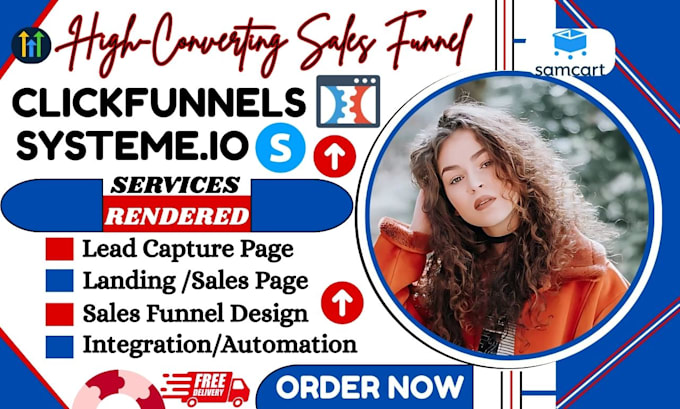 clickfunnels sales funnel, sarmcart, simvoly clickfunnels lp, clickfunnels
