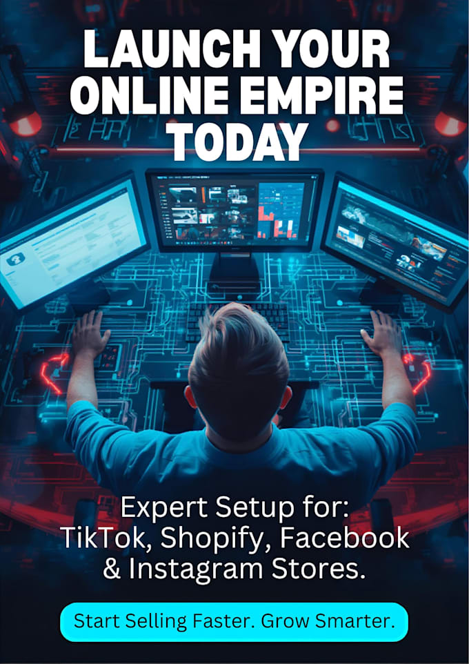 setup tiktok shop or setup facebook and instagram shop