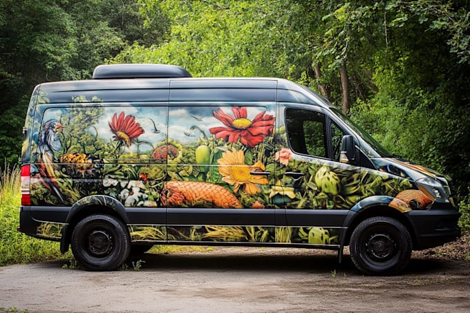 design car wrap and vector wrap, any vehicle wrap