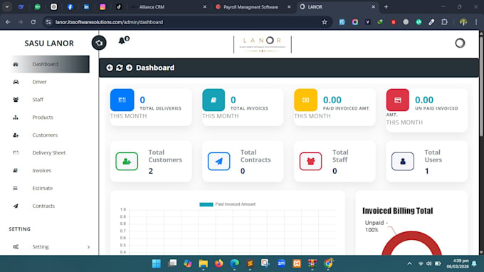 be your hrm,erp,saas,pos, custom portal, custom CRM software developer