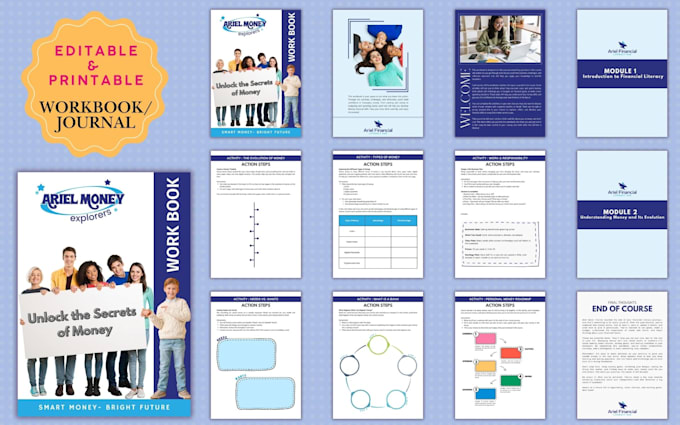 create an editable designed workbook
